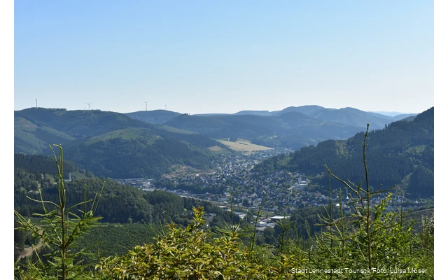 Blick auf Lennestadt
