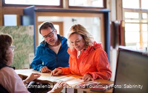 Beratung in der Tourist-Information