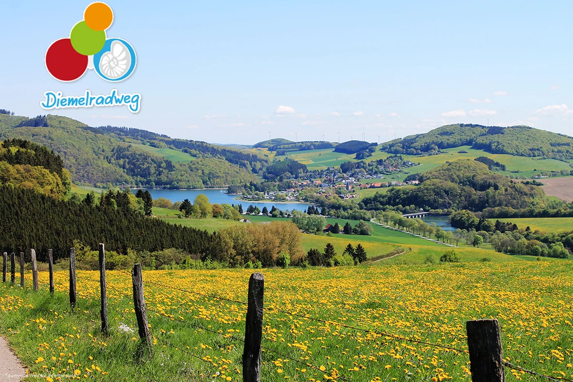 Blick auf den Diemelsee